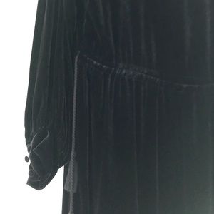 Ulla Johnson Black Velvet Dress